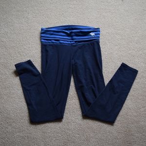 Abercrombie & Fitch Navy Leggings